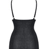 schwarzes Minikleid CADR003 von Demoniq Carnival Party Line