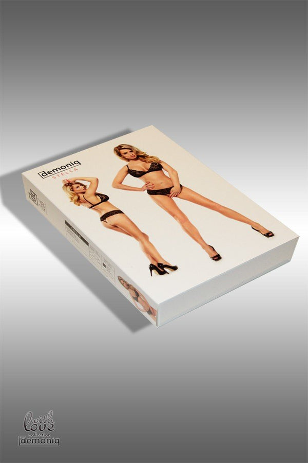 schwarzes ouvert Set Stella von Demoniq