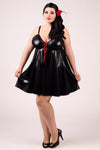 schwarzes Chemise E-2013 von Andalea Dessous