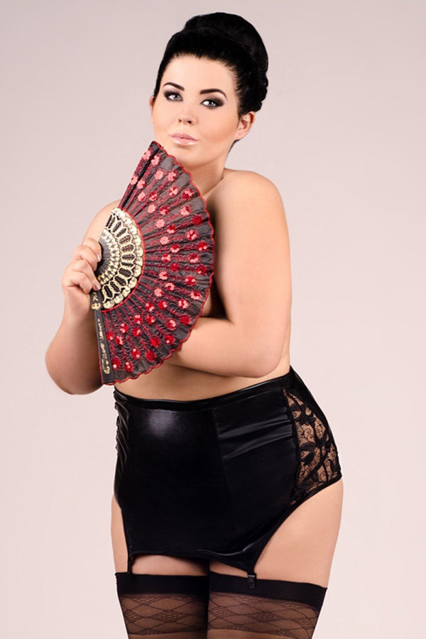 weißer Strapsgürtel E-2025 von Andalea Dessous