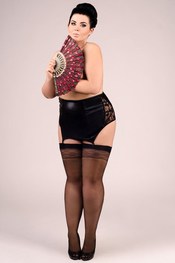 weißer Strapsgürtel E-2025 von Andalea Dessous