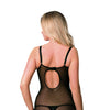 schwarzes Gorset D-306 von Excellent Beauty