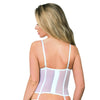 weißes Gorset V-507 von Excellent Beauty