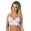 weißes BH-Set V-505 von Excellent Beauty