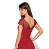 Nachtkleid Helen Burgund von Hamana
