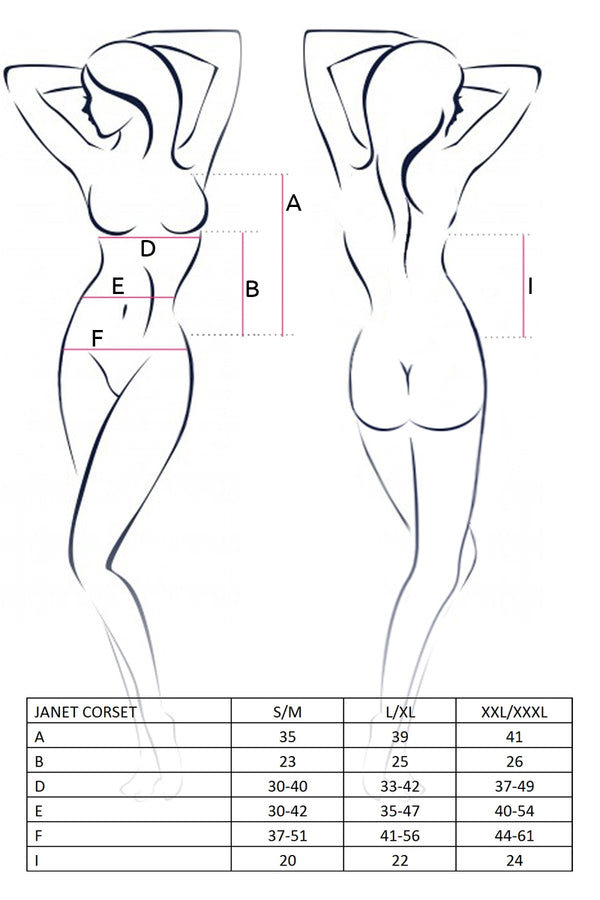 PL Janet corset weiß