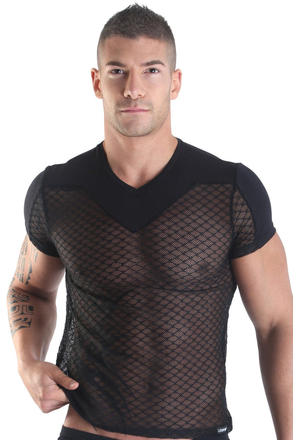 schwarzes T-Shirt Jump Street von Look Me