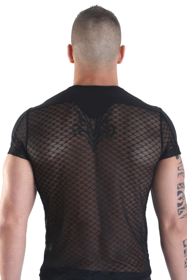 schwarzes T-Shirt Jump Street von Look Me