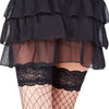 halterlose Netz-Strümpfe Rita schwarz von Legg Story