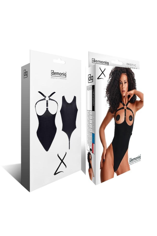schwarzer Body LXEstrella001 von Demoniq LadyX