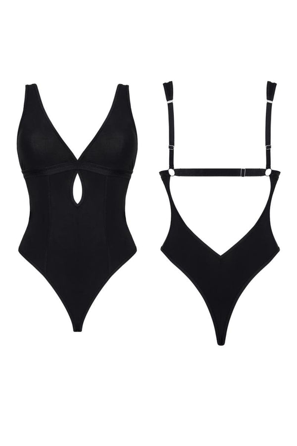 schwarzer Body LXGracia001 von Demoniq LadyX