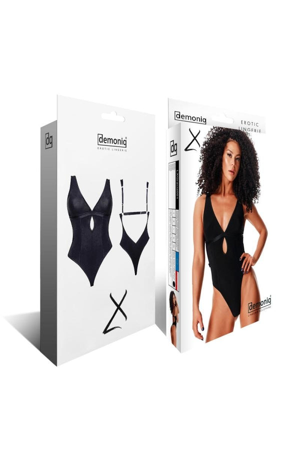 schwarzer Body LXGracia001 von Demoniq LadyX