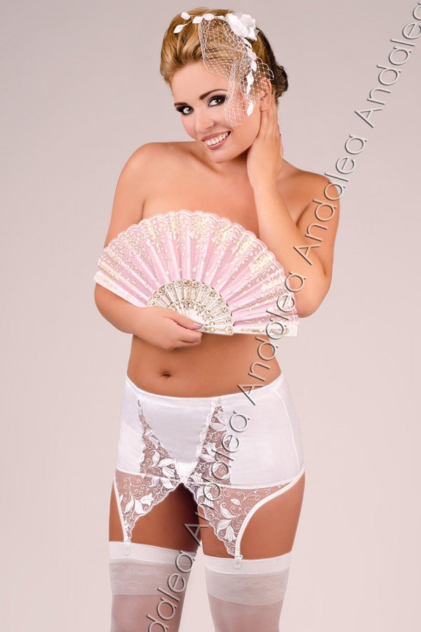 schwarzer Strapsgürtel M-1052 von Andalea Dessous