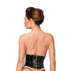 PVC Korsett mit verstellbarer Schnürung auf der Rückseite F193 von Noir Handmade Decadence Collection