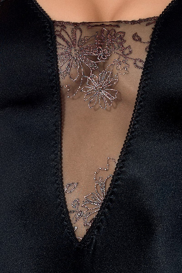 schwarzer Body Brida von Passion