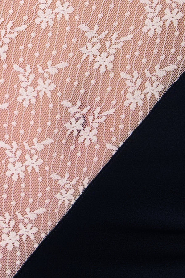 schwarz-ecru Chemise Nea von Passion