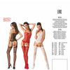 schwarzer ouvert Bodystocking BS050 von Passion