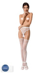 ouvert Strumpfhose S016 weiß von Passion Erotic Line