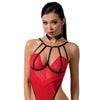 roter String-Body Akita von Passion Devil Collection