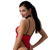 roter String-Body Akita von Passion Devil Collection