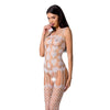 weißer ouvert Bodystocking BS067 von Passion