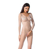 weißer ouvert Bodystocking BS068 von Passion