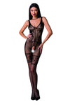 schwarzer ouvert Bodystocking BS069 von Passion