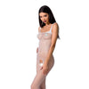 weißer ouvert Bodystocking BS071 von Passion