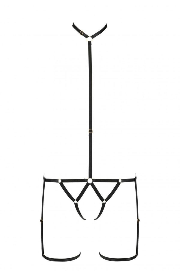 schwarzer Body PA595760 von Passion Devil Collection