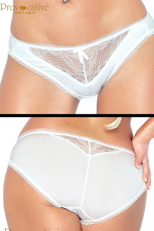 ecru Candymoon Slip von Provocative Gold Lingerie