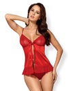 827-BAB-3 Babydoll rot