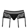 837-GAR-1 Garter Belt schwarz