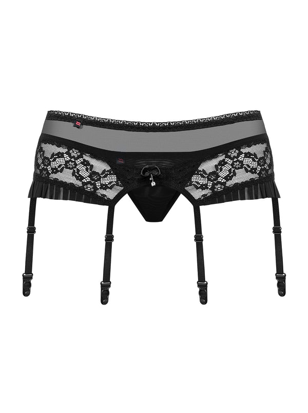 837-GAR-1 Garter Belt schwarz