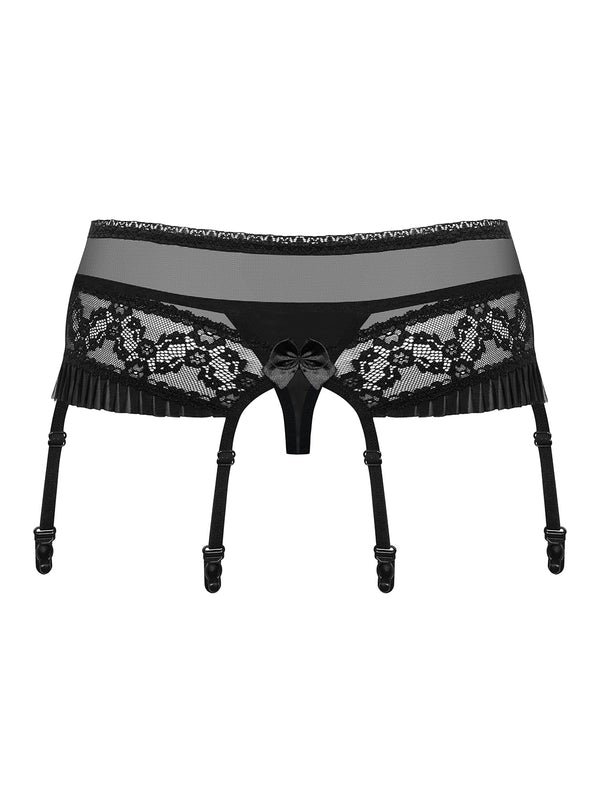 837-GAR-1 Garter Belt schwarz