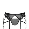 854-GAR-1 Garter Belt schwarz