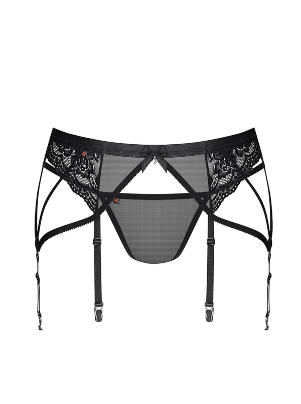 854-GAR-1 Garter Belt schwarz