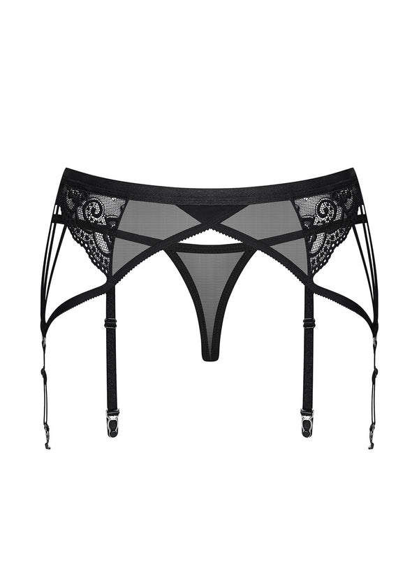 854-GAR-1 Garter Belt schwarz