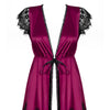 861-PEI-5 Peignoir fuchsia