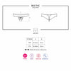 863-THC-3 Crotchless Thong rot