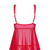 Rougebelle Babydoll rot