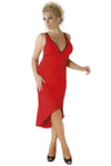 rotes langes Kleid M-1073 von Andalea