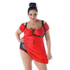 rotes Chemise SW-110 Andalea Sexy Work Kollektion
