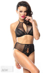schwarzes Set Yolande von Demoniq Look at Me Collection