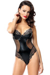 schwarz-goldener Body Hortense von Demoniq Magnetic Collection