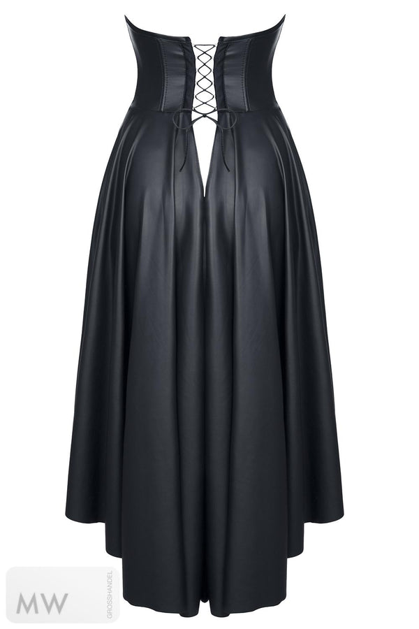 schwarzes Kleid DE438 von Demoniq Hard Candy Collection