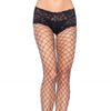 Netzstrumpfhose mit Spitzenpanty 1278 von Leg Avenue