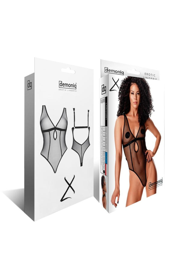 schwarzer Body LXMireia001 von Demoniq LadyX