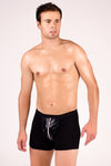 schwarze Boxer-Shorts MC-9001 von Andalea Dessous