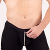 schwarze Boxer-Shorts MC-9005 von Andalea Dessous
