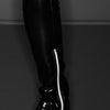 schwarze Wetlook-Hose F115 von Noir Handmade ImMoral Kollektion